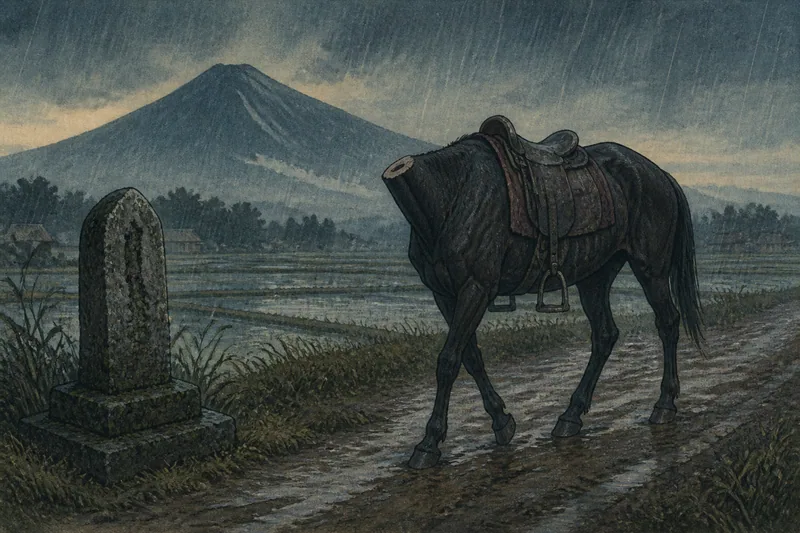 首切れ馬のイメージ挿絵