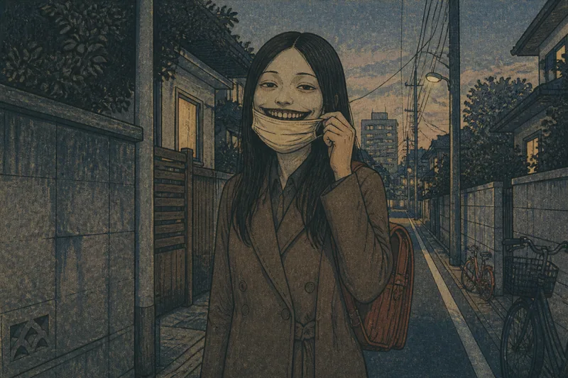 仙台の口裂け女の対処法のイメージ挿絵