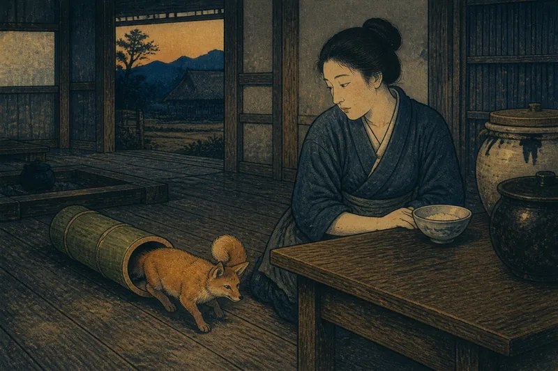 南箕輪の大食いクダ憑きのイメージ挿絵