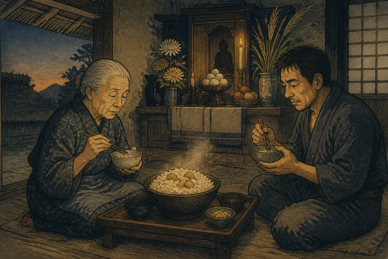 栗飯のイメージ挿絵