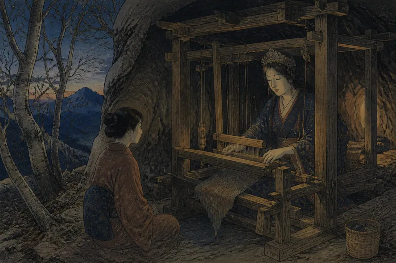 黒姫さまのイメージ挿絵