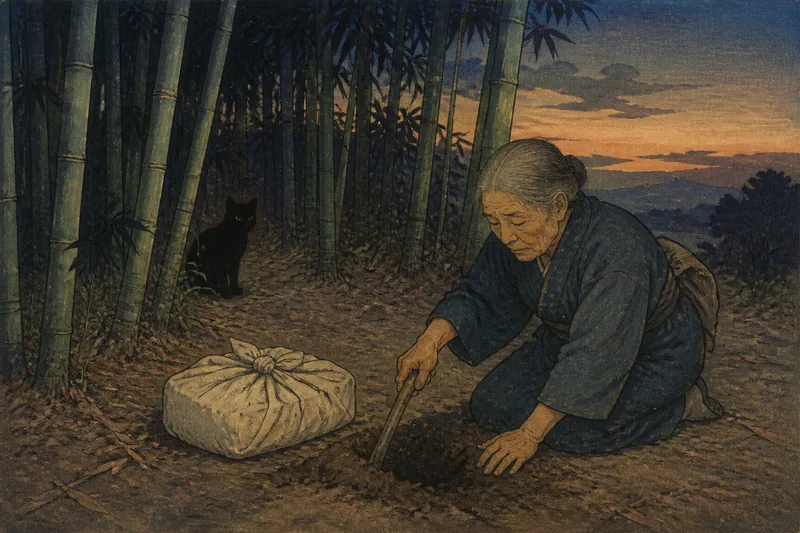 黒猫のイメージ挿絵
