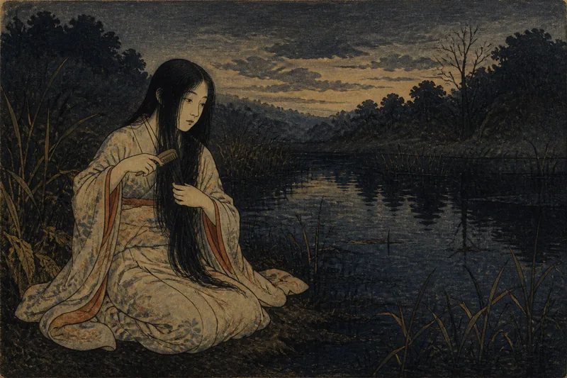 黒沼の主のイメージ挿絵
