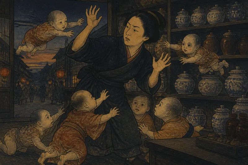 堕胎医の狂い死のイメージ挿絵
