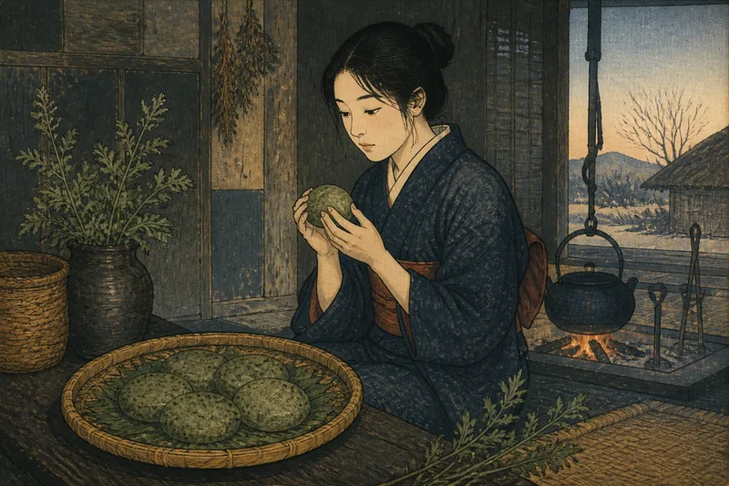 草餅のイメージ挿絵