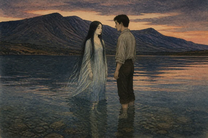 リン・イ・ファン・ファッハの湖の貴婦人のイメージ挿絵