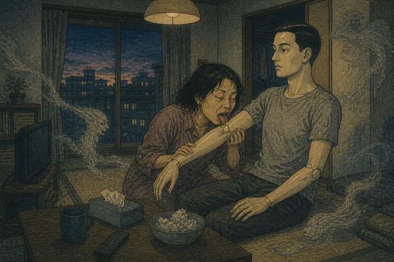マネキンのいる家のイメージ挿絵