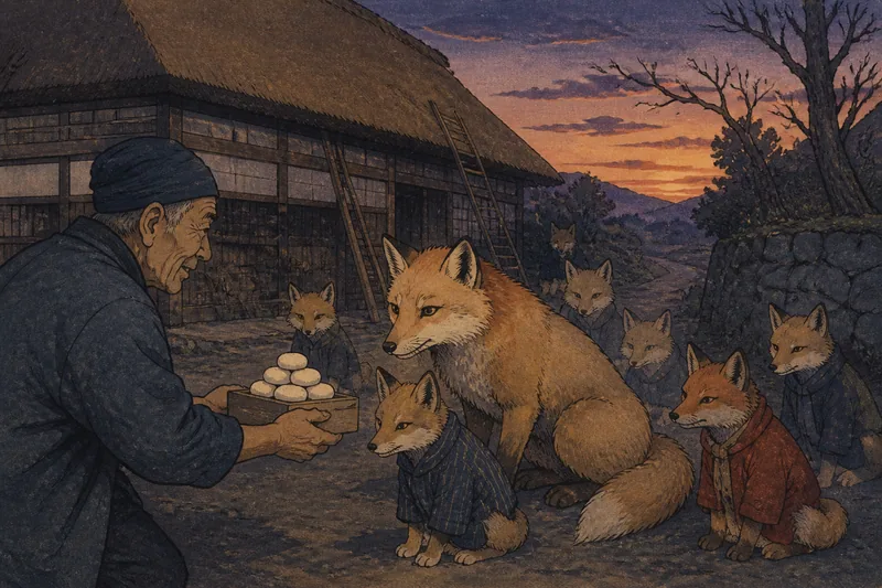 万寿郎狐のイメージ挿絵