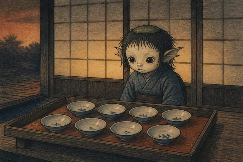 八皿酒で堕ちる魔性の子胤のイメージ挿絵
