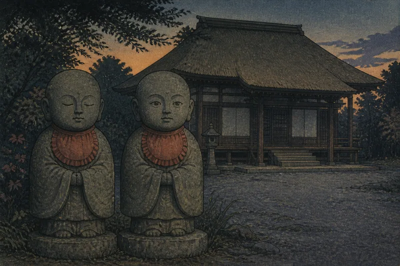 眼ひき地蔵のイメージ挿絵
