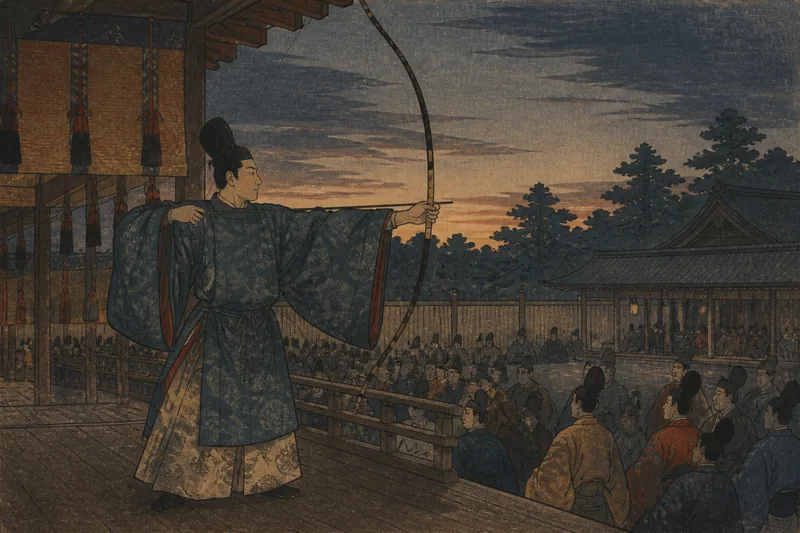 鳴弦の儀のイメージ挿絵