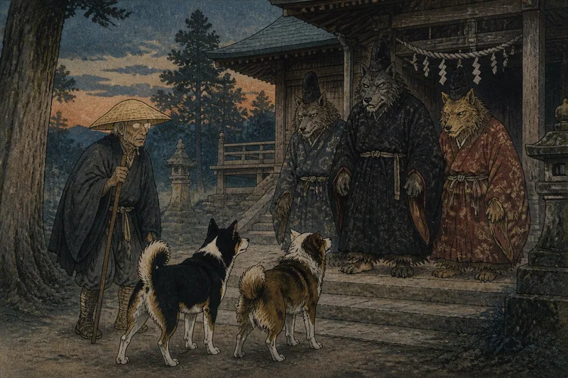 三毛犬のイメージ挿絵