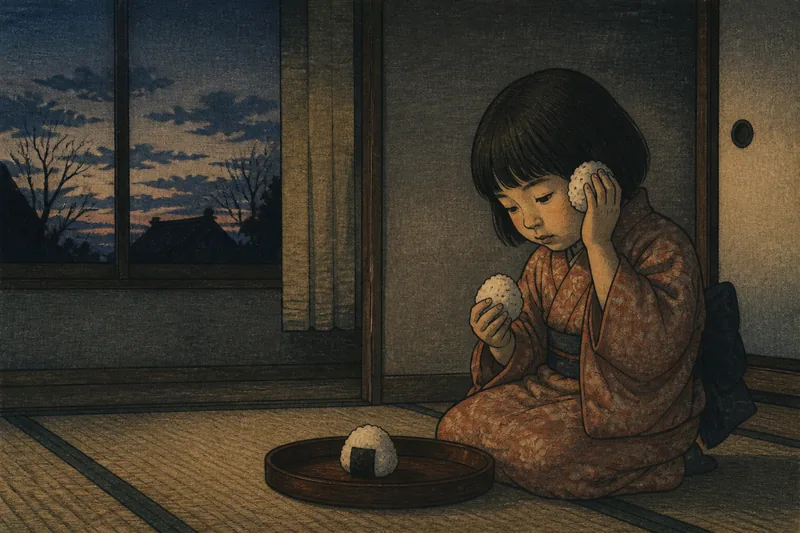 耳クサギの供養餅のイメージ挿絵
