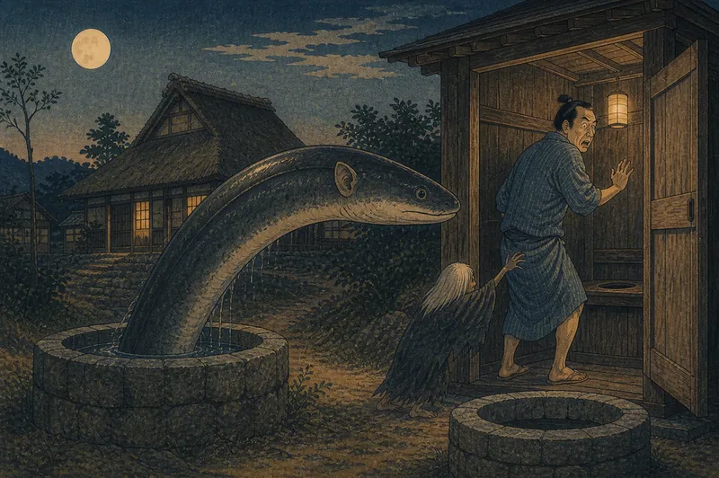 耳のある鰻の井戸主のイメージ挿絵