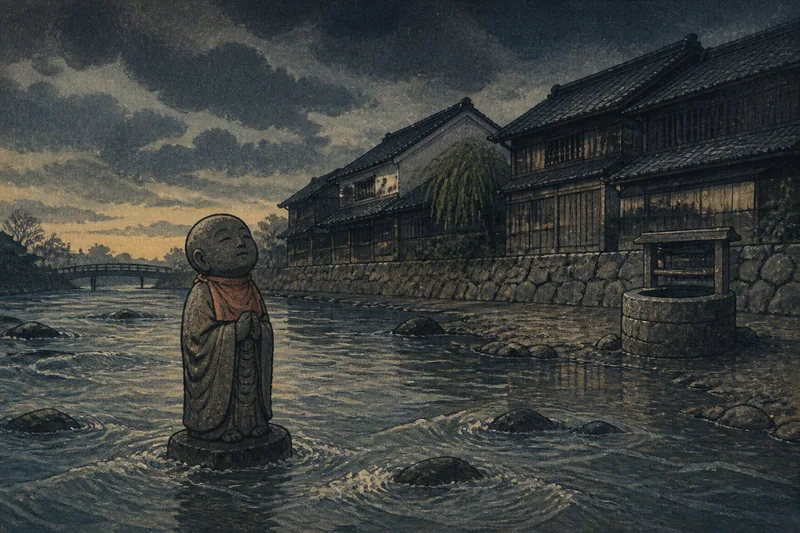 水乞い地蔵のイメージ挿絵
