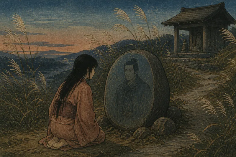 文知摺石のイメージ挿絵