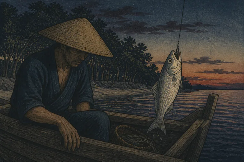 ものをいう魚のイメージ挿絵