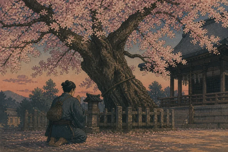 祈願桜のイメージ挿絵