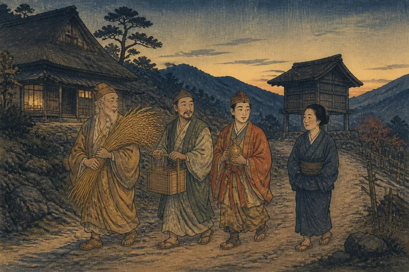 麦の神のイメージ挿絵
