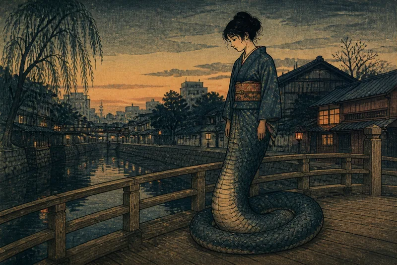 姿不見橋の報いのイメージ挿絵