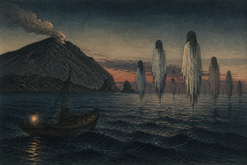 流れ仏の祟りと恵みのイメージ挿絵