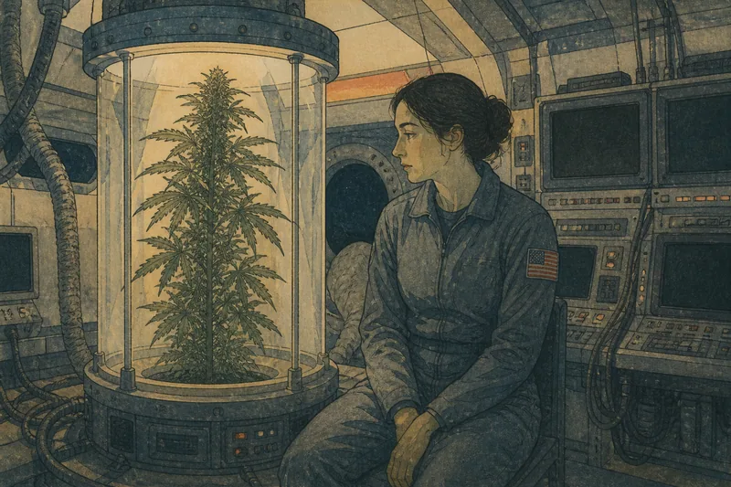 NASA大麻実験の噂のイメージ挿絵