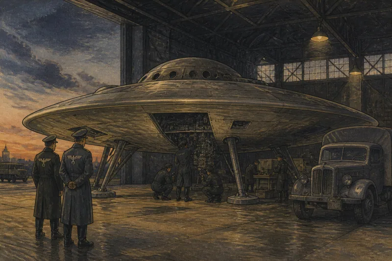 ナチスUFO伝説のイメージ挿絵