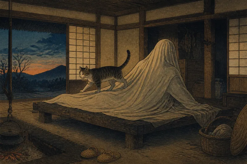 岩美の猫の死者蘇生のイメージ挿絵