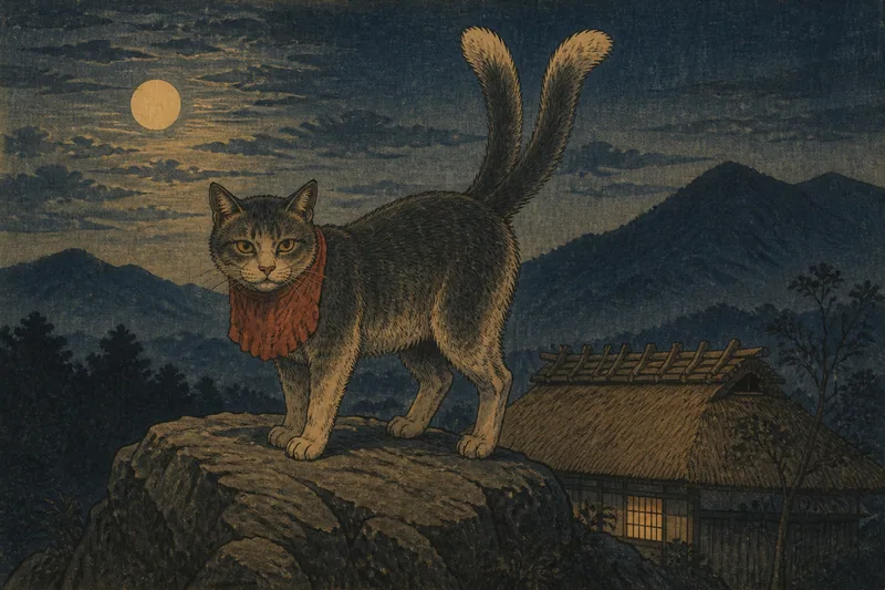 猫股のイメージ挿絵