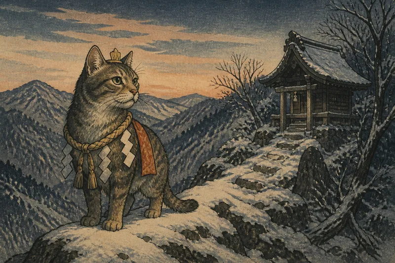 猫山の猫のイメージ挿絵