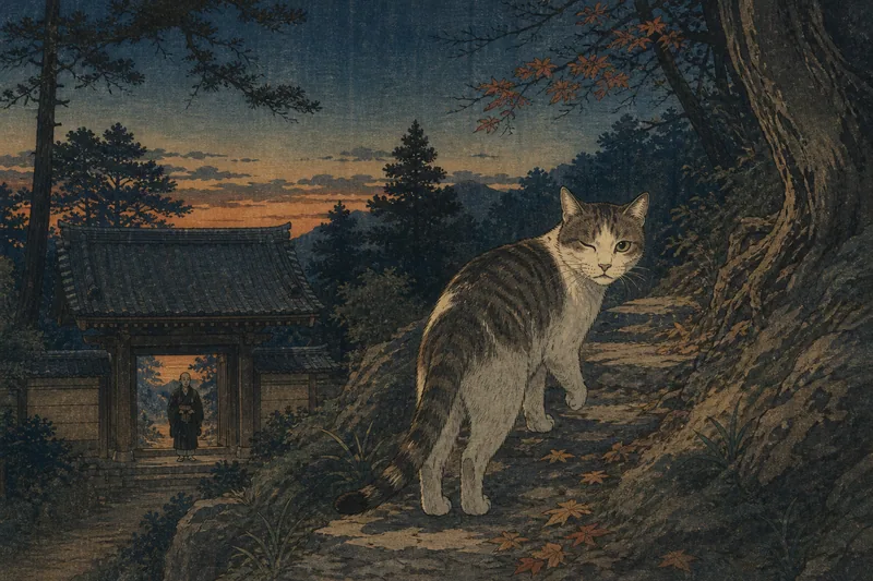 猫のイメージ挿絵
