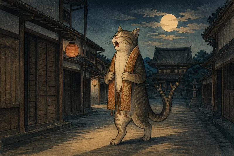 猫又のイメージ挿絵