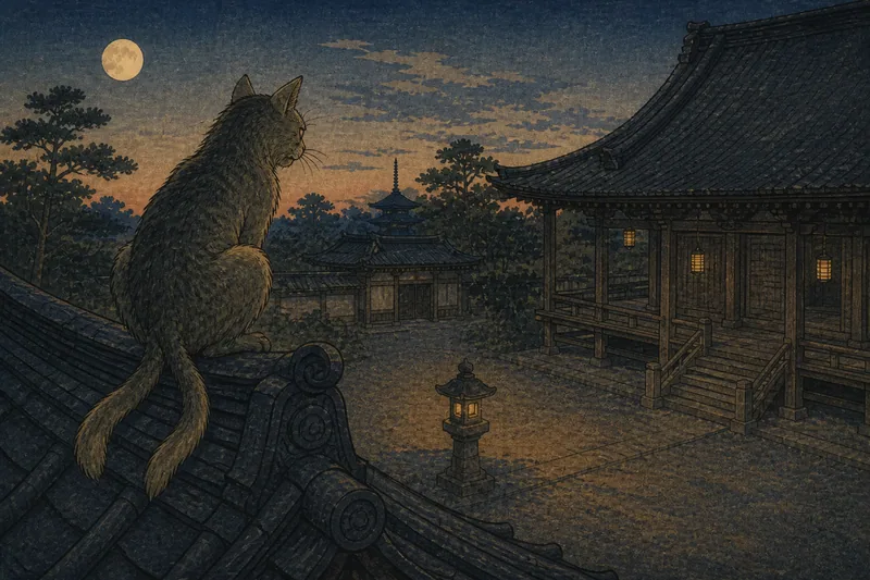 猫又のイメージ挿絵