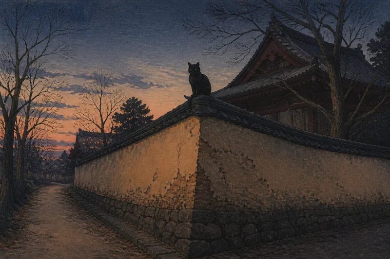 猫の曲りのイメージ挿絵