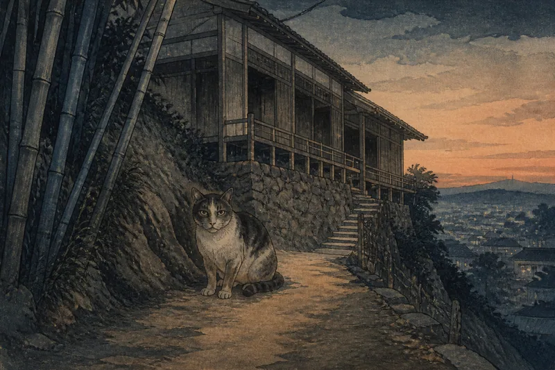 猫坂のイメージ挿絵