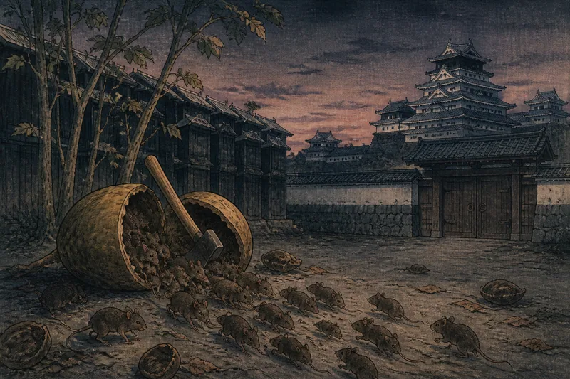 桐の実の鼠のイメージ挿絵