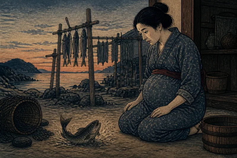 妊婦の生き物殺しのイメージ挿絵