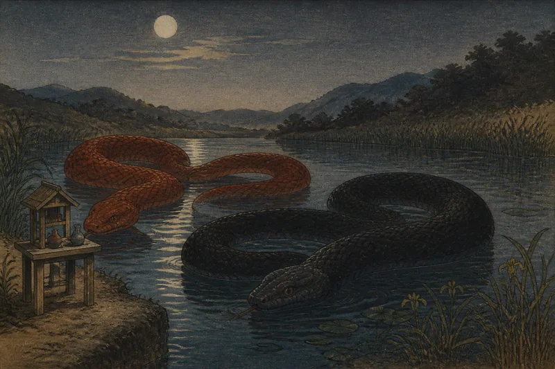 沼の主のイメージ挿絵