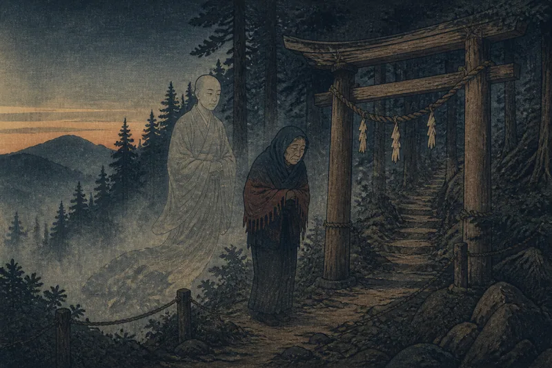 女人禁制の山のイメージ挿絵
