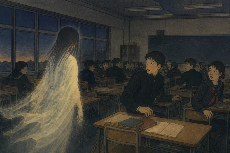 お化けのイメージ挿絵