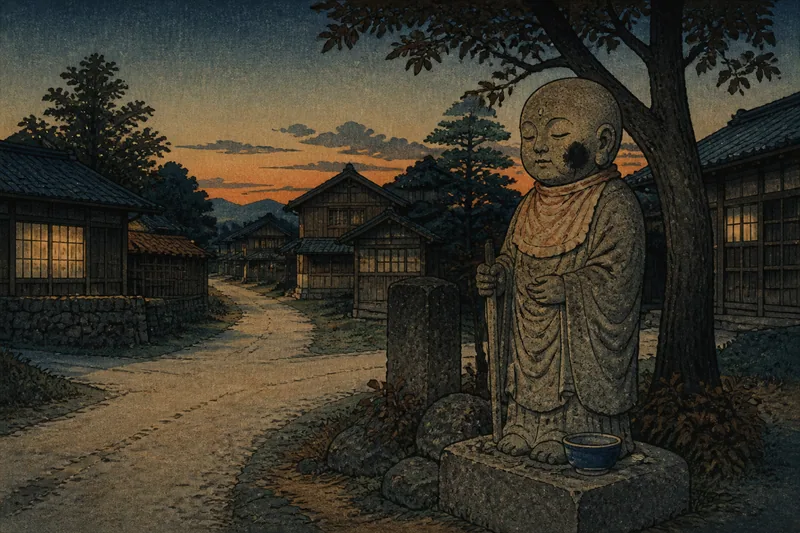お歯黒地蔵のイメージ挿絵