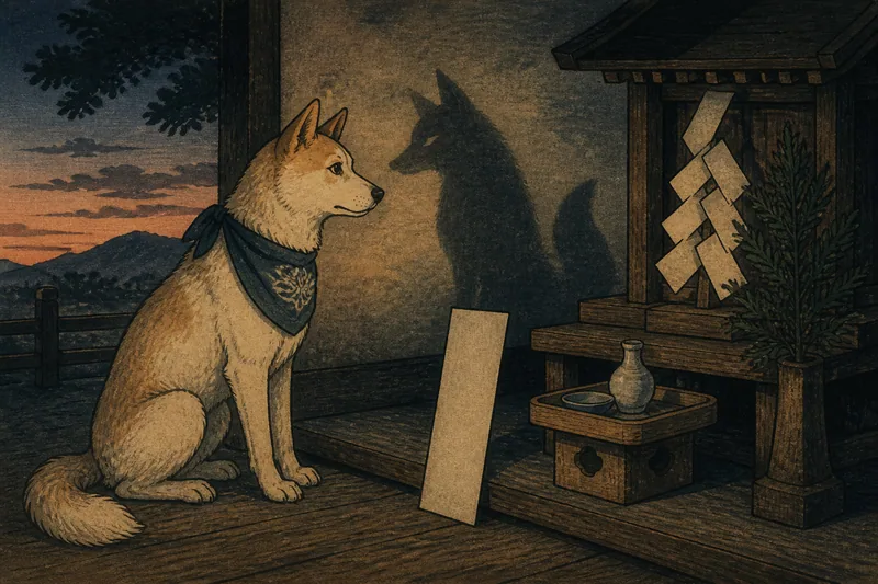 お犬のイメージ挿絵