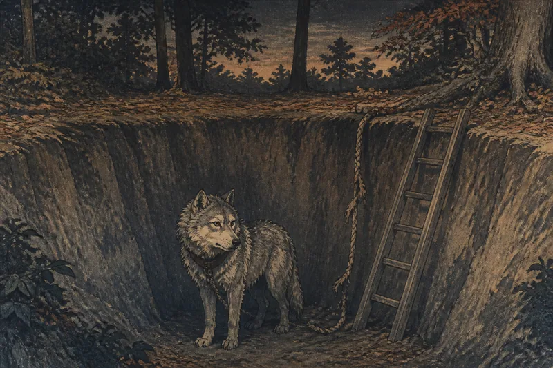 御犬様のイメージ挿絵