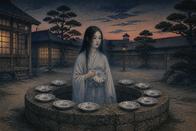 お菊井戸のイメージ挿絵