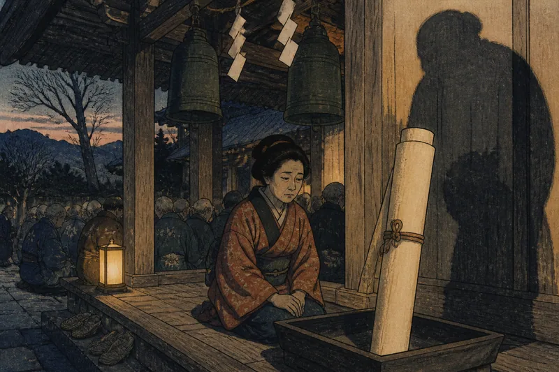 お巻物の祟りのイメージ挿絵