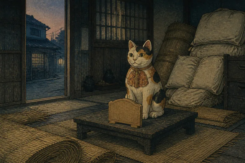 お猫さまのイメージ挿絵