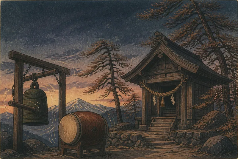 大神楽山のイメージ挿絵