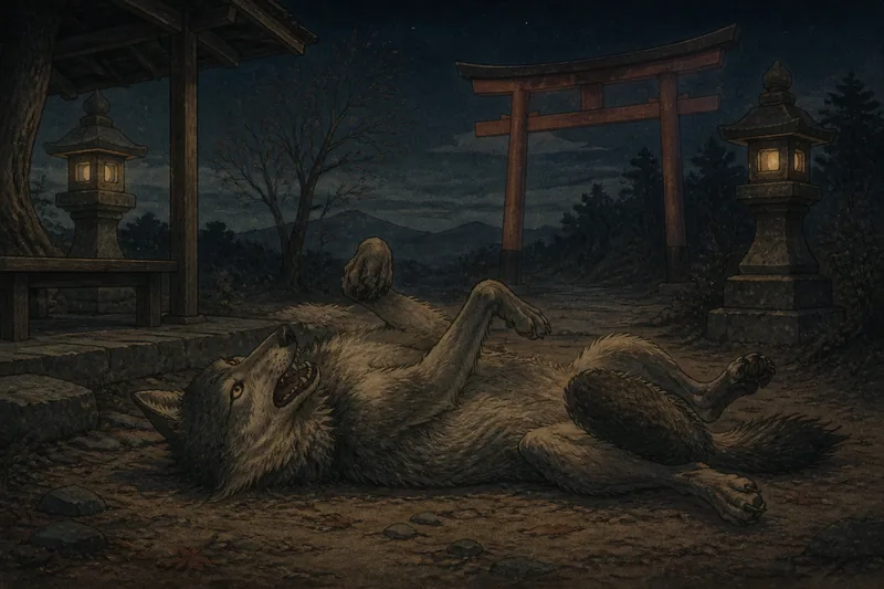 狼のイメージ挿絵