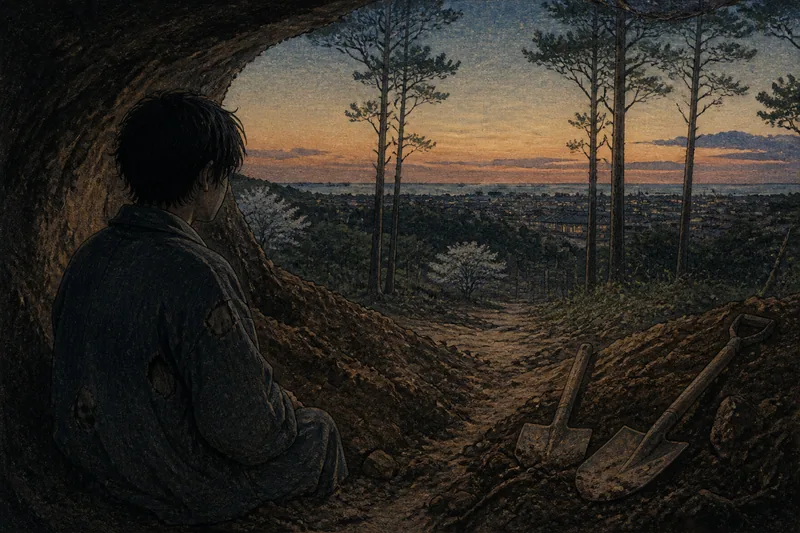 祟る大塚山のイメージ挿絵