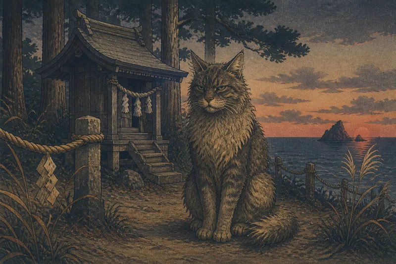 大山猫のイメージ挿絵
